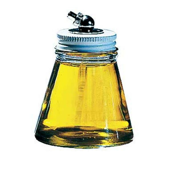 Paasche 3 oz Glass Bottle Assembly for HS Airbrush HS-3-OZ